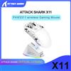 Attack Shark Mouse da gioco ATTACK SHARK X11 con dock di ricarica magnetico, sensore da gioco PAW3311, 22000 DPI