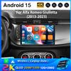 TIEYEZ Autoradio Android 15 Per Alfa Romeo Giulietta 940 2013 - 2023 GPS Carplay Lettore Multimediale di Navigazione Stereo Auto DSP DVD Audio