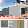 NONE 2x3/3x3/3x4/4x5M Tenda da sole Vela Impermeabile Esterna Quadrato Rettangolo Giardino Patio UV Blocco Party Baldacchino Piscina Campo Tenda Shelter