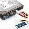 OULLX Adattatore conversione IDE a SATA Disco rigido da 3,5 pollici DVD Unità ottica IDE Scrittore CD Collega computer da tavolo con porta parallela SATA VCR