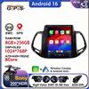 GcPaSr Lettore DVD per Auto Android 16 da 9,7 Pollici per Jeep Compass 2 MP 2016-2019 con Navigazione GPS, Autoradio Stereo e Schermo Multimediale