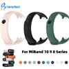 branches Cinturino per orologio in silicone per Xiaomi Mi Band 10 9 8 cinturino sportivo cinturini da polso MiBand 8/9/10 accessori Smartwatch
