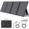 MHPOWOS Caricatore solare portatile 18V Pannello solare pieghevole 60W / 45W per generatori solari Telefono Powerbank da viaggio per campeggio all'aperto