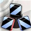 NONE Mini Power Bank da 30000 mAh Ricarica rapida Power Bank portatile di grande capacità Cavo 4 in 1 per Xiaomi iPhone Samsung Huawei 2025 Nuovo