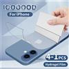 QWQ 4-1 pezzi pellicola idrogel posteriore per for iPhone 17 Pro Max protezione schermo morbida e trasparente per iPhone 17 Air HD accessori per telefoni non in vetro