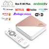 HOMATICS Box R 4K Plus TV Box AndroidTV 14 Netflix Certificato Google Amlogic S905X4 4G32G Supporto DTS Dolby Audio AV1 Wifi6 BT5.0