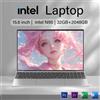 Yepo Nuovo 15.6 "Laptop portatile N95 32GB di RAM 2048GB SSD 7500mAh Batteria Ufficio Studio Computer PC Windows 11 Pro Notebook Gamer