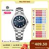 San Martin Orologio San Martin 39mm Abito di lusso Miyota 9015 Orologi meccanici automatici da uomo con Mop Guilloche 100m impermeabile SN0150