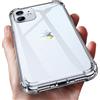 Ricestate Custodia per telefono trasparente antiurto di lusso per iPhone 17 16 15 13 12 11 14 Pro Max Mini XR XS 7 8 Plus Cover posteriore trasparente in silicone