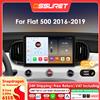 OSSURET Autoradio Android 14 Autoradio per Fiat 500 2016 -2019 Lettore multimediale di Snapdragon 6115 Carplay GPS 360 Fotocamera 9 "Schermo 2DIN