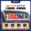 BONROAD Wireless CarPlay e Android Auto Touch Screen Autoradio Per Audi A6 C6 4F 2005-2015 Lettore Multimediale di Navigazione GPS