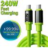DAINU Cavo da USB tipo C a tipo C a ricarica rapida PD 240 W per Huawei, Xiaomi, Samsung, OPPO, VIVO