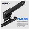 GEOID PM500 Misuratore di potenza per bici da ciclismo Guarnitura 4 bulloni 110BCD 24mm Mandrino per bicicletta Misuratore di potenza a base di ragno Bilanciamento per Shimano