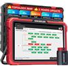 KINGBOLEN K10 Pro / K10 Elite Scanner Auto 10.1 Pollici con Mappe Topologiche, Strumento di Scansione Bidirezionale, Codifica ECU, 40+ Funzioni di Reset