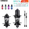 TANKE Mozzo MTB TANKE 120 Click con 6 Cuscinetti, Anteriore e Posteriore, 28 32 36 Fori, Freno a Disco QR, Mozzo Silenzioso per Bicicletta, 6 Cricchetti TH390