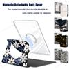 Greliana Per Kindle Paperwhite 6 Custodia di 12a generazione da 7 pollici 360 ° Copertura magnetica staccabile per ebook con rotazione per Kindle Colorsoft 7" Funda