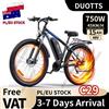 NONE DUOTTS C29 Bici Elettrica 750W Motore 48V 15AH Batteria Al Litio Bicicletta Elettrica Pneumatico da 29 Pollici 21 Velocità Pendolari E-Bike