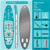 funwater Tavola SUP Gonfiabile Funwater 320cm 10'6\" Stand Up Paddleboard Design Tiki con Supporto per Fotocamera e Kit Tracolla