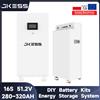 JKESS Kit Batteria JKESS Fai-da-te V19 PB2A16S20P BMS LiFePO4 48V 280AH 320AH 15KWH - Power Bank