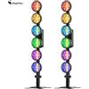 DayFlicker 2Pz 350W 6-LED COB Luce Lineare Vintage per Palcoscenico 1-20Hz Flash DMX512 15/33CH per Concerti Matrimoni Discoteche Danza
