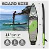 EGGORY 11' Tavola da Stand Up Paddle (SUP) da Touring 335cm con Supporto per Fotocamera, Doppio Scomparto Elastico, Capacità di Carico 170KG, Kit per Adulti