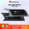 Junsun Autoradio Junsun con Bluetooth, CarPlay Wireless e Android Auto per Audi A5 B8 S5 Sportback 2009-2016, Sistema Intelligente Stereo GPS