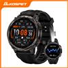 KOSPET TANK T4C 2026 Smartwatch Impermeabile 5ATM per Uomo, Design Militare Robusto con GPS Integrato, Torcia e Monitoraggio della Salute