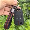 NONE Guscio Protettivo in Silicone per Chiave Telecomando Auto con Portachiavi per Opel Vauxhall Astra H Corsa D Vectra C Zafira Astra Vectra Signum