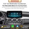 BONROAD Autoradio con touchscreen da 12,8'' e CarPlay wireless e Android Auto per Mercedes Benz Classe A C W176 X156 C117 GLA CLA W205 GLC X253 W447