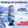 NONE Nuovo Ventilatore da Tavolo Portatile con Batteria Grande e Doppio Motore, per Ufficio, Viaggi, Campeggio, Esterni, Camper, Ventilatore USB Portatile