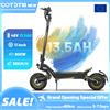 OOTD Monopattino Elettrico Pieghevole per Adulti OOTD T10, Motore da 900W e Batteria da 13.5Ah, Autonomia di 45km, Ruote da 11 Pollici per Tutti i Terreni