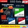 Lenovo Disco a Stato Solido Lenovo 4TB SSD ad Alta Velocità 500G 1TB 2TB Disco Rigido Interno HDD Sata3 2.5 Pollici per Laptop Microcomputer Desktop