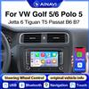 Ainavi Autoradio AINAVI con Touch Screen per VW Golf 5 T5 Polo 5 Passat B6 B7 Tiguan Jetta MK6, Carplay Wireless, Android Auto, Mirror Link, FM, USB, Display Multimediale Intelligente, Accessori Auto,