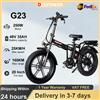 DEEPOWER Bicicletta Elettrica DEEPOWER 250W, Batteria Nascosta 48V 35AH, Display LCD, Pneumatici All-Terrain da 20 Pollici, E-bike Pieghevole per Adulti