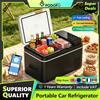 NONE Frigorifero portatile Podofo 20L/25L/30L 12 Volt, refrigeratore elettrico a compressore 12V/24V DC 110-240V AC, congelatore per casa, viaggi e camion