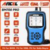 ANCEL BM700 PRO Scanner OBD2, Strumento Diagnostico Completo per BMW MINI Rolls-Royce, Codifica Iniettori, Reset EPB SAS Olio ABS Airbag, Aggiornamenti Gratuiti a Vita