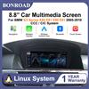 BONROAD Schermo Touch da 8.8 Pollici con Android Auto per BMW Serie 3/5 E60 E61 E62 E63 E90 E91 2005-2010 con Sistema CCC/CIC, Navigazione Airplay