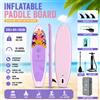 Funwater 335*84*15 cm SUPFW55C Tavola da SUP gonfiabile ultraleggera, realizzata in PVC, adatta per sport acquatici per adulti, viaggi, pesca, yoga e surf.