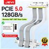 JEYI Cavo Riser JEYI PCIe 5.0 X16 180° ° -180 ° Cavo di Estensione GPU Dual Reverse 128Gbps ad Alta Velocità con Design Schermato EMI per Chassis ITX