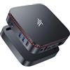 NIPOGI Mini PC NIPOGI con processore Intel Pentium Silver N5030, 8GB LPDDR4, SSD M.2 2280 da 256GB, Wifi5, BT4.2, fino a 2TB, Mini PC con Windows 11