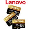 Lenovo Schede di Memoria Lenovo Advanced TF da 512GB, Micro TF SD da 128GB e 32GB, UHS-I ad Alta Durabilità V10 per Laptop/Mobile/iOS