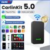 Carlinkit Adattatore Wireless CarlinKit 5.0 2Air per Android Auto e CarPlay, WiFi 5Ghz, Bluetooth, Connessione Automatica, Aggiornamento Online, Smart Car Box
