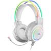 Mars Gaming Cuffie da gioco con microfono Mars Gaming MHRGB/ Jack 3,5/ Bianco