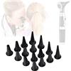 Ninyoon Original Confezione da 4 punte per speculum per otoscopio da 2,4/3/4/5 mm, accessorio per punta per otoscopio Speculum non usa e getta per bambini adulti riutilizzabili Totale 16 Unità