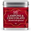 SaiTè -Aromi Creativi- SaiTè Bontà LAMPONE E CIOCCOLATO 50 g sfusa, tisana cacao con lampone e karkadè, tisane regalo dal profilo fruttato e goloso, miscela lavorata a mano, Made in Italy