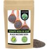 Alpi Nature Semi di Senape Nera Marrone 125g, Semi di Senape Nera Marrone da 1-2mm