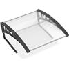 Aufun Carport per Rasaerba Robotizzato, Tettoia Garage per Robot rasaerba, protezione UV robot da giardino Automower garden - 103 x 77 x 45,5 cm