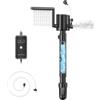 Gardray Filtro interno per acquario con sterilizzatore UVC e timer, pompa filtro 5 in 1 per serbatoio di pesce da 60 l, lampada anti-alghe U-V chiarificatore per pesci d'acqua dolce e marina