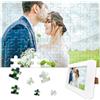 Muralscape Puzzle personalizzati per adulti, 1000/500/300/200/70 pezzi, puzzle personalizzati in legno con cornice bianca, regali personalizzati per famiglia, animali domestici, matrimoni, compleanni, San