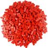 LEGO Classic 100 Pezzi 2 x 4 Pietre con separatore per Pietra (Rosso)